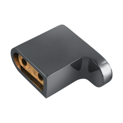 Stainless Steel Gunmetal Grey Robe Hook Towel Holder Wall Mounted